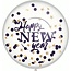 Haza Mega confettiballon "Happy New Year" 60cm, 1st