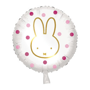 Folieballon Nijntje Roze 45cm