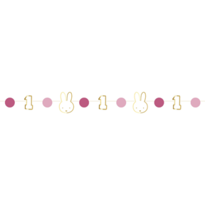 Kinderstoelslinger Nijntje First Birthday Roze 80 cm