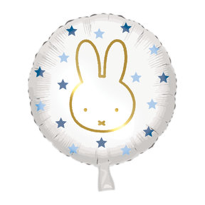 Folieballon Nijntje Blauw 45cm