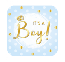 Deurbord - It's a boy!