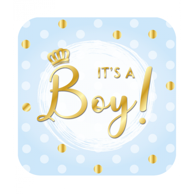 Deurbord - It's a boy!