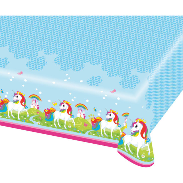 Unicorn plastic Tafelkleed 120 x 180cm