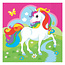 Amscan papieren unicorn servetten 20 stuks