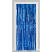 Deurgordijn blauw (brandvertragend) 240x100cm