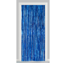 Deurgordijn blauw (brandvertragend) 240x100cm