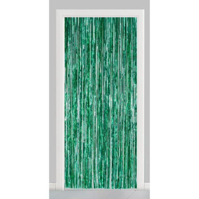 Deurgordijn groen (brandvertragend) 240x100cm