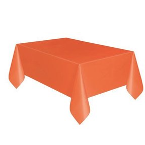 Tafelkleed oranje 140x274cm