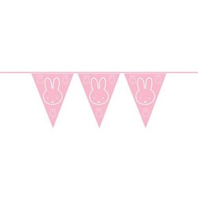Nijntje Vlaggenlijn Baby roze 10m