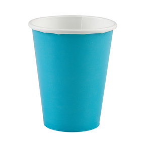 Bekers Caribbean Blauw - 8 stuks - 250 ml