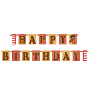 Bannière Harry Potter Happy Birthday 2m - Partywinkel