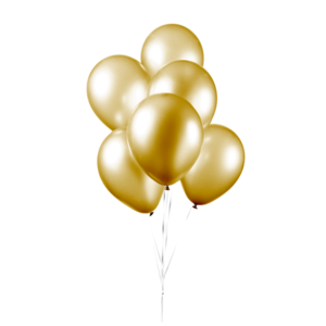 Latijns Anesthesie historisch 25 Metallic gouden ballonnen