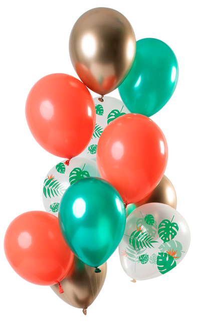 Ballonnen Tropical Gem 30cm - 12 stuks