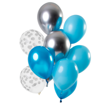 Ballonnen Aquamarine 30cm - 12 stuks