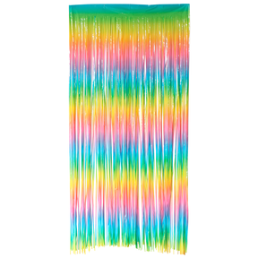 Deurgordijn Folie Regenboog Ombre - 2x1 m