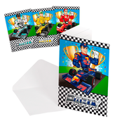 Formule 1 Uitnodigingen - 8 stuks