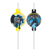 Batman FSC Papieren rietjes 4 stuks