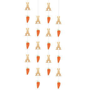 Hangdecoratie pasen 4 stuks
