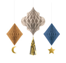 Eid Mubarak hang Decoraties 3 stuks