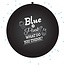 Haza XL Gender Reveal Ballon 60cm Jongen Blauwe confetti