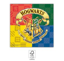 Hogwarts Servetten 33x33cm 20 stuks