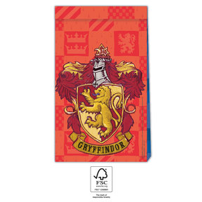 Hogwarts Uitdeelzakjes papier 4 stuks