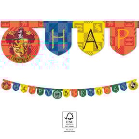 Hogwarts Happy Birthday slinger 200cm fsc papier