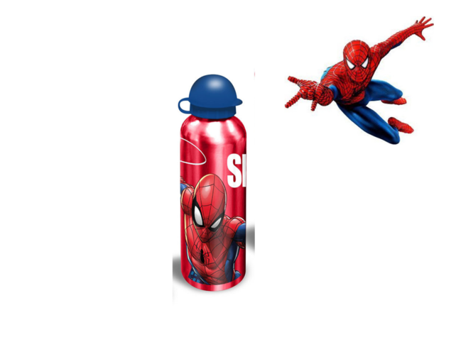 Spiderman schoolbeker Rood