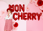 Folie Ballon letter ''O'', 35cm, rood