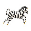 Party Deco Folie ballon Zebra 100 bij 82cm