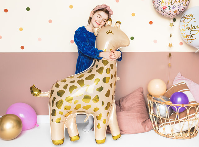 Folie ballon Giraffe, 100x120cm, mix Folie ballon Giraffe, 100x120cm, mix