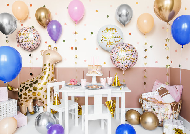 Folie ballon Giraffe, 100x120cm, mix Folie ballon Giraffe, 100x120cm, mix