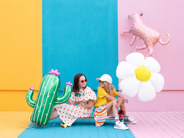 Folie ballon Cactus, 60x82cm, mix Folie ballon Cactus, 60x82cm, mix