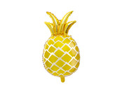 Folie ballon Ananas, 38x63cm, goud