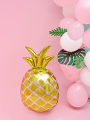 Folie ballon Ananas, 38x63cm, goud
