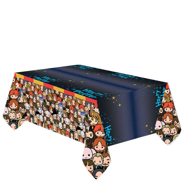 Harry Potter Plastic Tafelkleed 120x180cm Harry Potter Plastic Tafelkleed 120x180cm