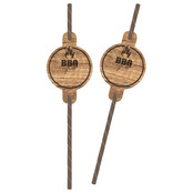 BBQ 8 Papieren Rietjes