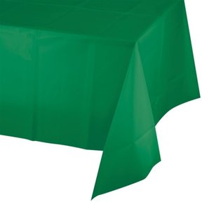 Tafelkleed groen papier 137x274cm