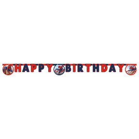 Spiderman Crime Fighter Happy Birthday Slinger