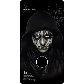 Halloween make-up cream zwart