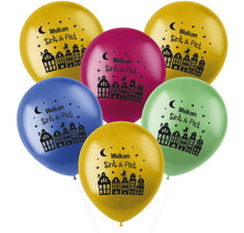 Ballonnen 'Welkom Sint & Piet' Meerkleurig - 6 stuks - 33cm