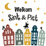 Folat Raamstickers 'Welkom Sint & Piet'