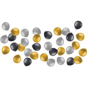 Mini Ballonnen Rich Metallics 13cm/ 5 inch - 50 stuks
