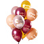 Folat Ballonnen 'Happy Birthday' Roze-Goud 30cm - 12 stuks