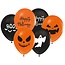 We Fiesta Halloween ballonnen 8 stuks oranje/ zwart