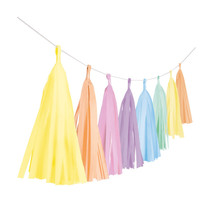 Tassel slinger Pastel Regenboog - 3 meter