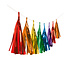 Amscan Tassel slinger Metallic Regenboog - 3 meter