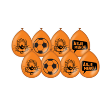 Loeki de Leeuw Partyballonnen oranje