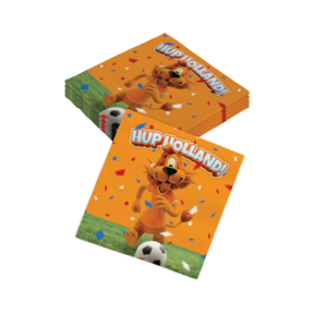Loeki de Leeuw Oranje servetten