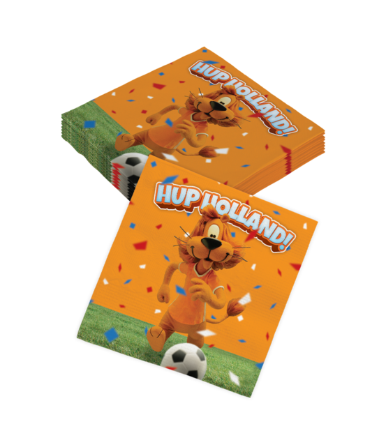 Loeki de Leeuw Oranje servetten